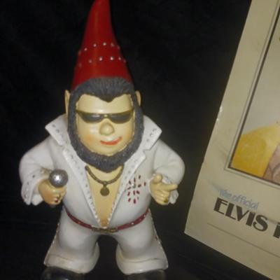 ELVIS GNOME AND '86 CALENDAR
