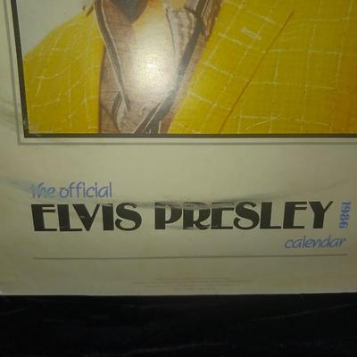 ELVIS GNOME AND '86 CALENDAR