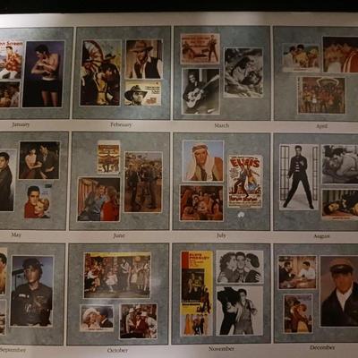 ELVIS ENTOURAGE LANYARD, DOOR HANGER AND 2 CALENDARS