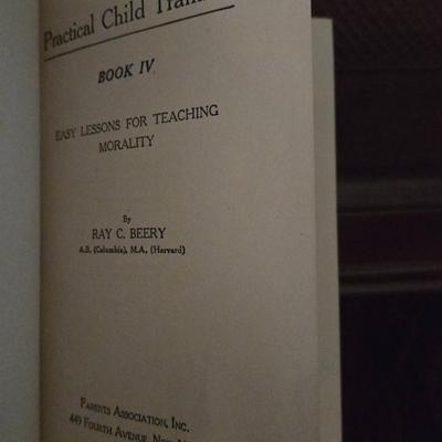 1918 'Practical Child Training' Book