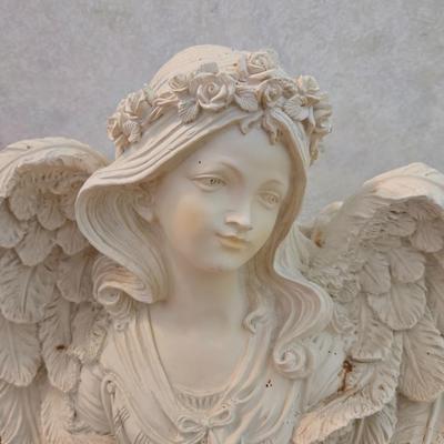 Resin Angel Bust