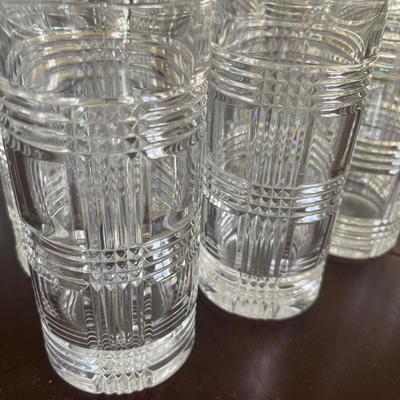 Ralph Lauren Glen Plaid Crystal Tumbers