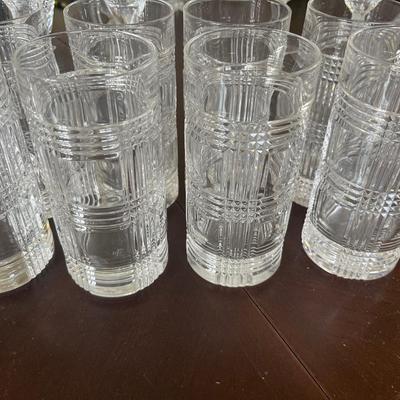 Ralph Lauren Glen Plaid Crystal Tumbers