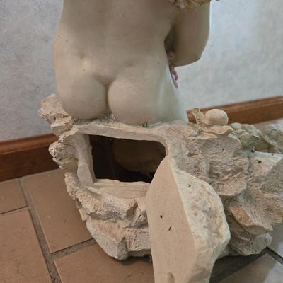 Resin Cherub Fountain