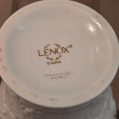 Lenox Gold Gilt Trim and White Vase