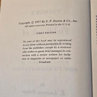 1957 1st Ed. 'Palmer's Fieldbook of Mammals' Book