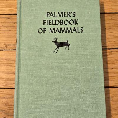 1957 1st Ed. 'Palmer's Fieldbook of Mammals' Book