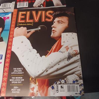 4 ELVIS MAGAZINES