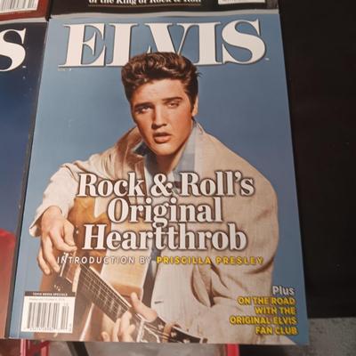 4 ELVIS MAGAZINES