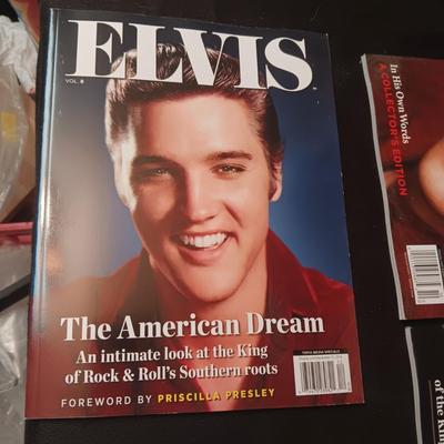 4 ELVIS MAGAZINES