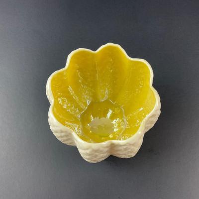 -34- BELLEEK | Porcelain Cobb Luster Tulip Vase Bowl | 6th Mark