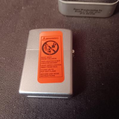 ELVIS ZIPPO LIGHTER IN A CASE