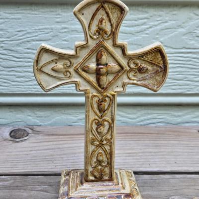 Ceramic Tabletop Cross