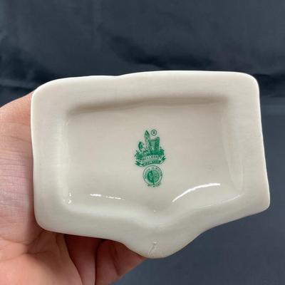 -35- BELLEEK | Porcelain Luster Owl Vase | 6th Mark