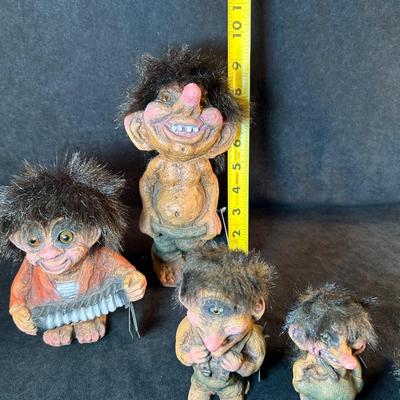 Lot 57. Five Trolls from Norway