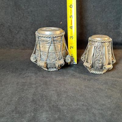 Lot 58. Pair of Metal Decor Pieces