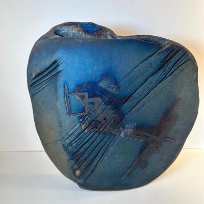 Lot 64. Heavy Pottery Art Piece