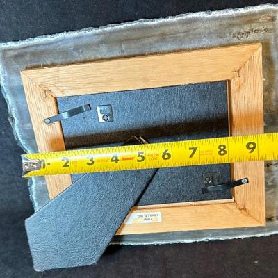 Lot 68. Rustic Metal Picture Frame