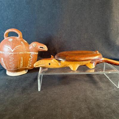 Lot 71. Pair of Animal Art Pieces