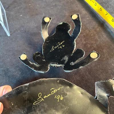Lot 74. Stone and Metal Art Pieces