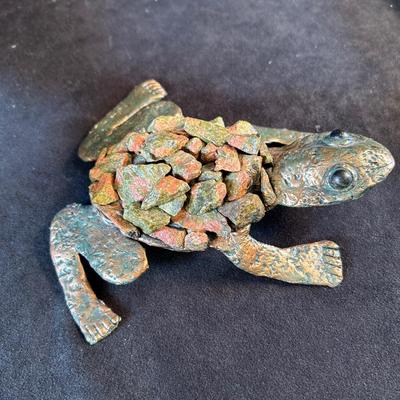 Lot 74. Stone and Metal Art Pieces