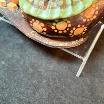Lot 76. Pottery Art Piece