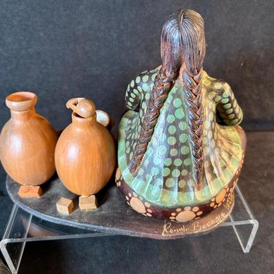 Lot 76. Pottery Art Piece