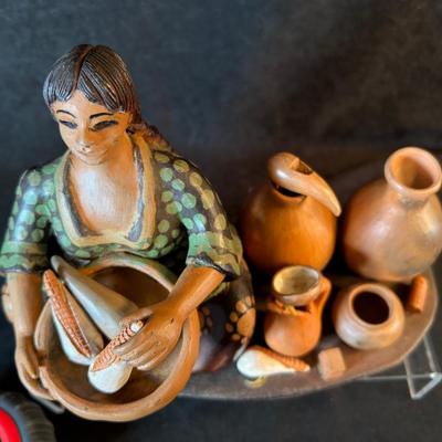 Lot 76. Pottery Art Piece