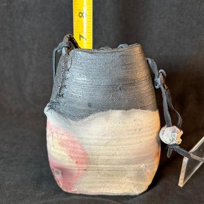 Lot 77. Native American Raku Pottery