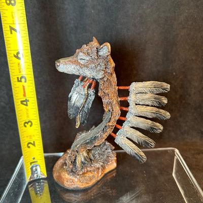 Lot 82. "Wolf Headdress" by Willy Whitten