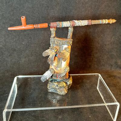Lot 84. "Peace Pipe" by Willy Whitten
