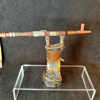 Lot 84. "Peace Pipe" by Willy Whitten