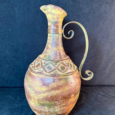 Lot 93 Pottery Pitcher
