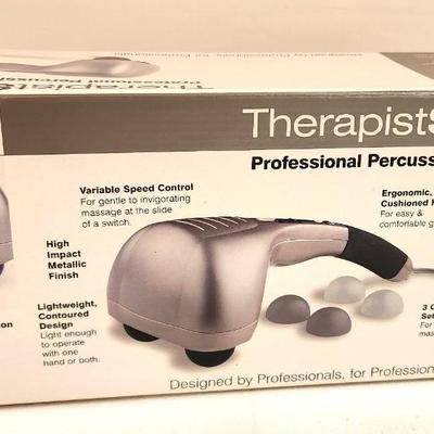 Lot #26 Homedics Therapist Select Professional Massager - new in box