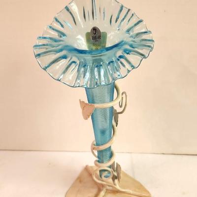 Lot #27 Fenton Jack in the Pulpit Vase - single epergne -