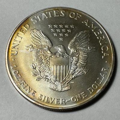 2003 Standing Liberty Round - 1 oz fine silver