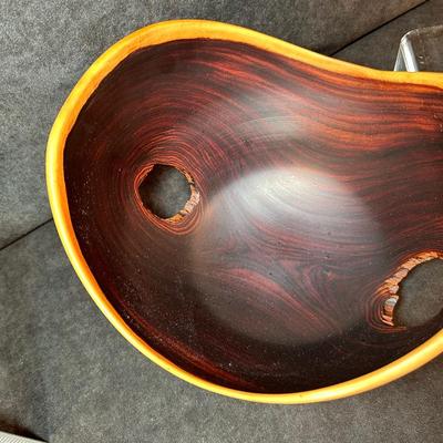 Lot 102. Pair of Wooden Bowls