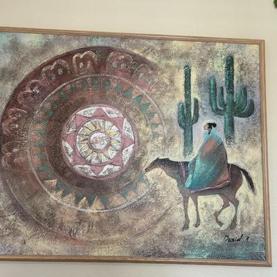 Lot 106. Canvas Painting