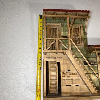 Lot 107 Handmade Wood Wall Piece
