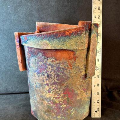 Lot 113. Raku Pottery Vase
