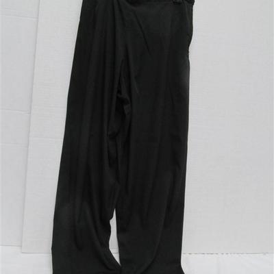 INDIAN TUNIC 3 PC. BLACK & TAN TUNIC SCARF PANTS