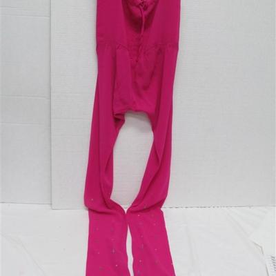 INDIAN TUNIC 3 PC. FUSCHIA WITH SEQUINS TUNIC SCARF PANTS