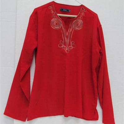INDIAN TUNIC RED