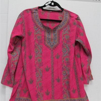 INDIAN TUNIC FUSCHIA