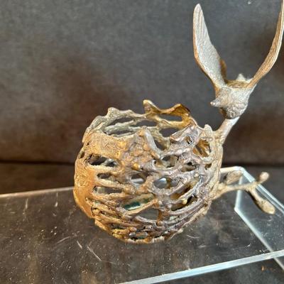 Lot 120. Two Metal Birds
