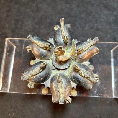 Lot 121. Antique Tikka Box