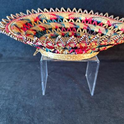 Lot 123. Basket and plate