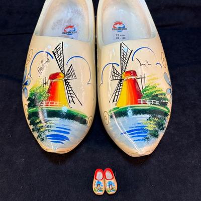 Lot 124. Wooden Shoes