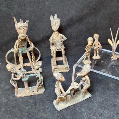 Lot 134. Metal Figures