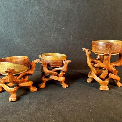Lot 139. African Folding Stands